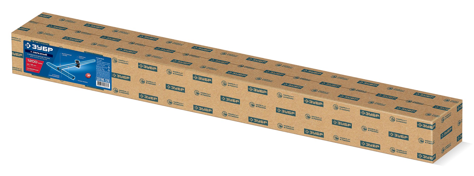 ЗУБР 1200 мм, Т-образный универсальный резак для плитки и стекла (33196-120)