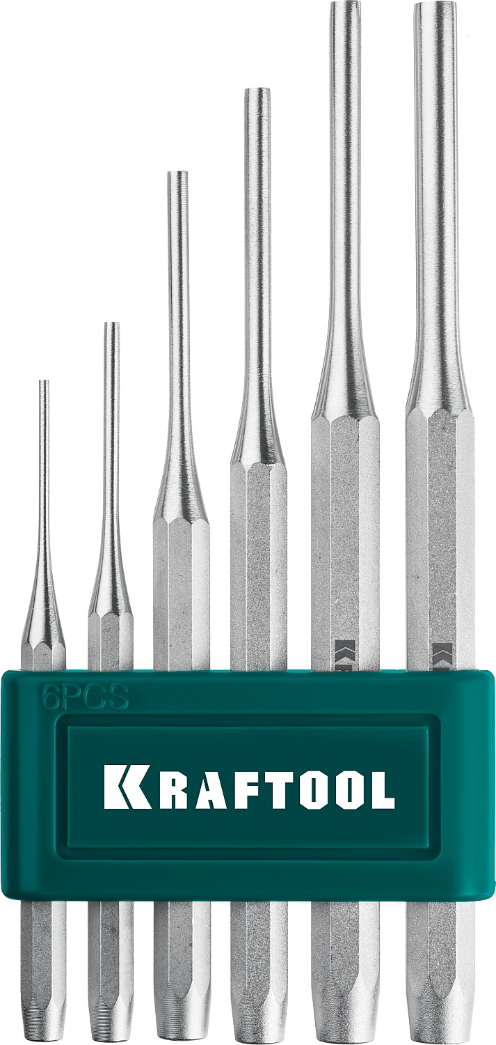 KRAFTOOL Grand-6, 6 предметов, набор выколоток (21075-H6)