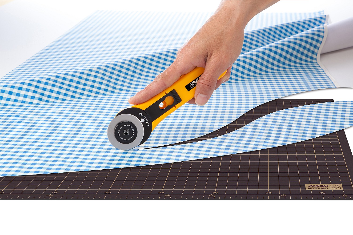 OLFA 45 мм, с круговым лезвием, нож (OL-RTY-2/G)