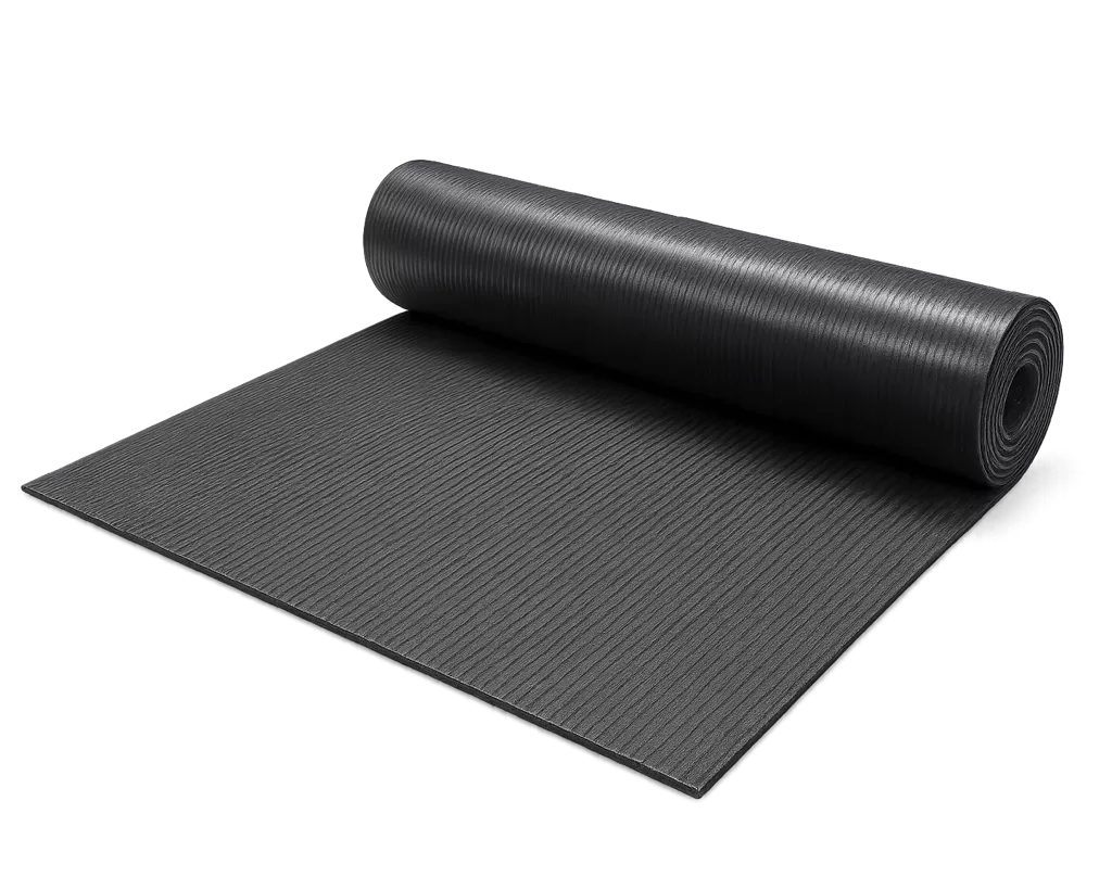 Резина в рулонах «Автодорога» 1,2x10 м, 4 мм, черная