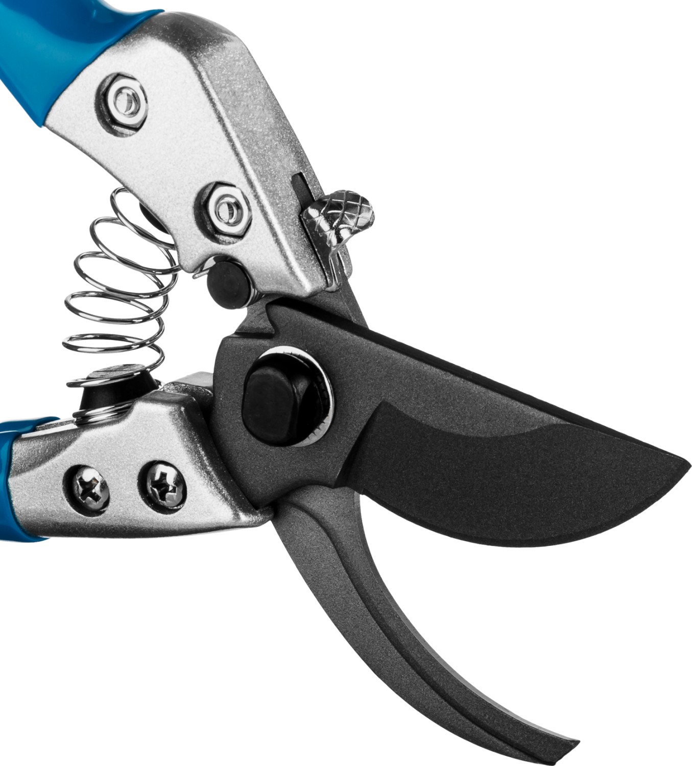 GRINDA P-25, 200 мм, закаленная сталь, эргономичные алюминиевые рукоятки, виниловое покрытие, плоскостной секатор, PROLine (423425)