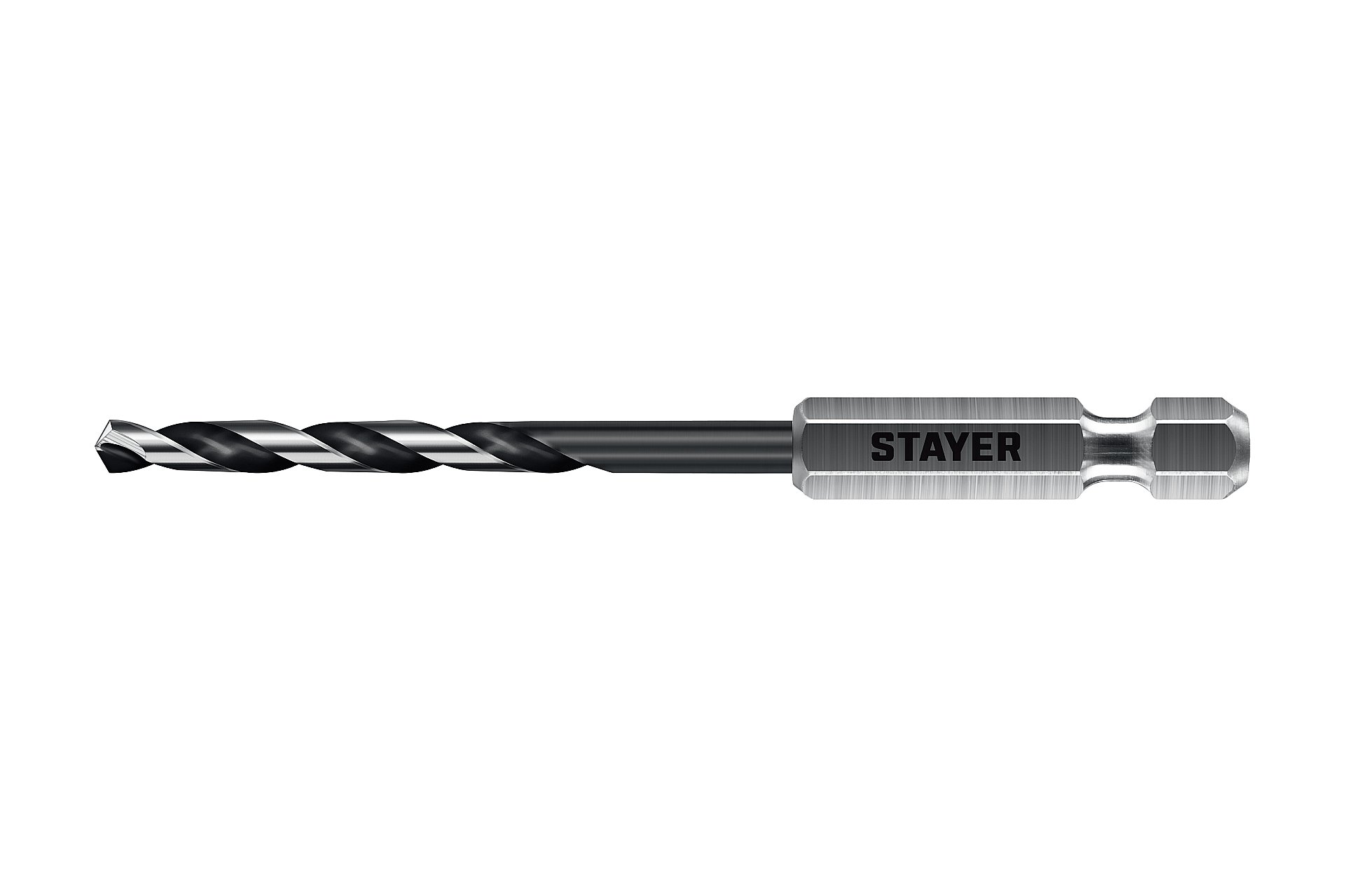 STAYER НЕХ-1/4″, d 3.2 х 89 мм, сверло по металлу для винтовёртов и шуруповертов IMPACT READY (29603-3.2)