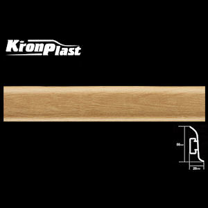 Плинтус «KronPlast Premium», 2,5 м, Дуб палубный 523
