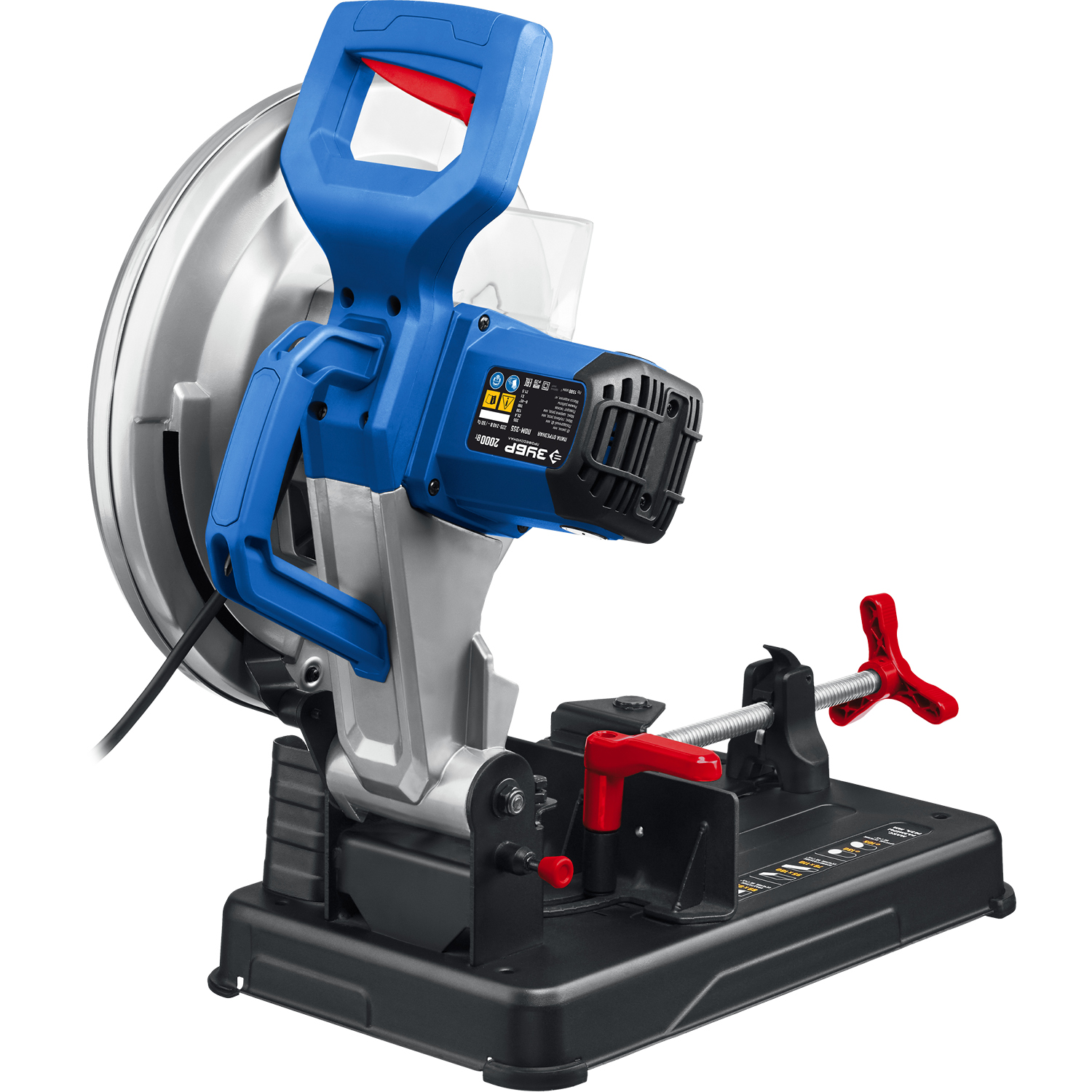 ЗУБР 355 мм, 2000 Вт, пила отрезная (монтажная) по металлу, холодная резка, Профессионал (ПОМ-355)