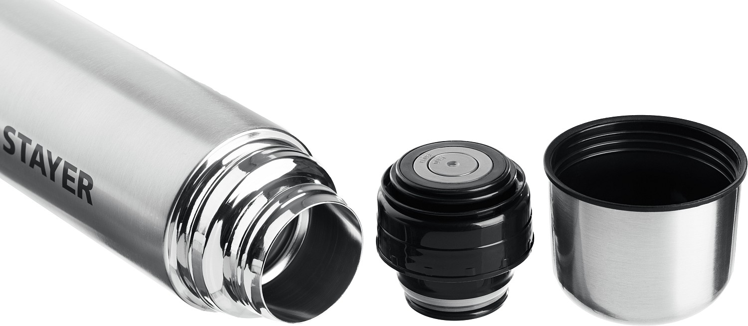STAYER 1000 мл, для напитков, термос (48100-1000)