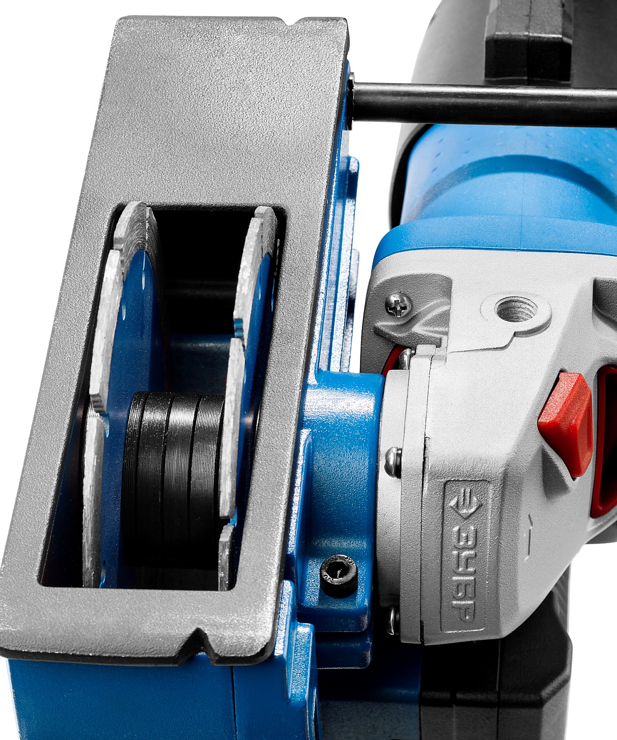 ЗУБР d 230 мм, 2600 Вт, 65 мм, штроборез (бороздодел), метал. ящик, Профессионал (ЗШ-П65-2600 ПВСТК)