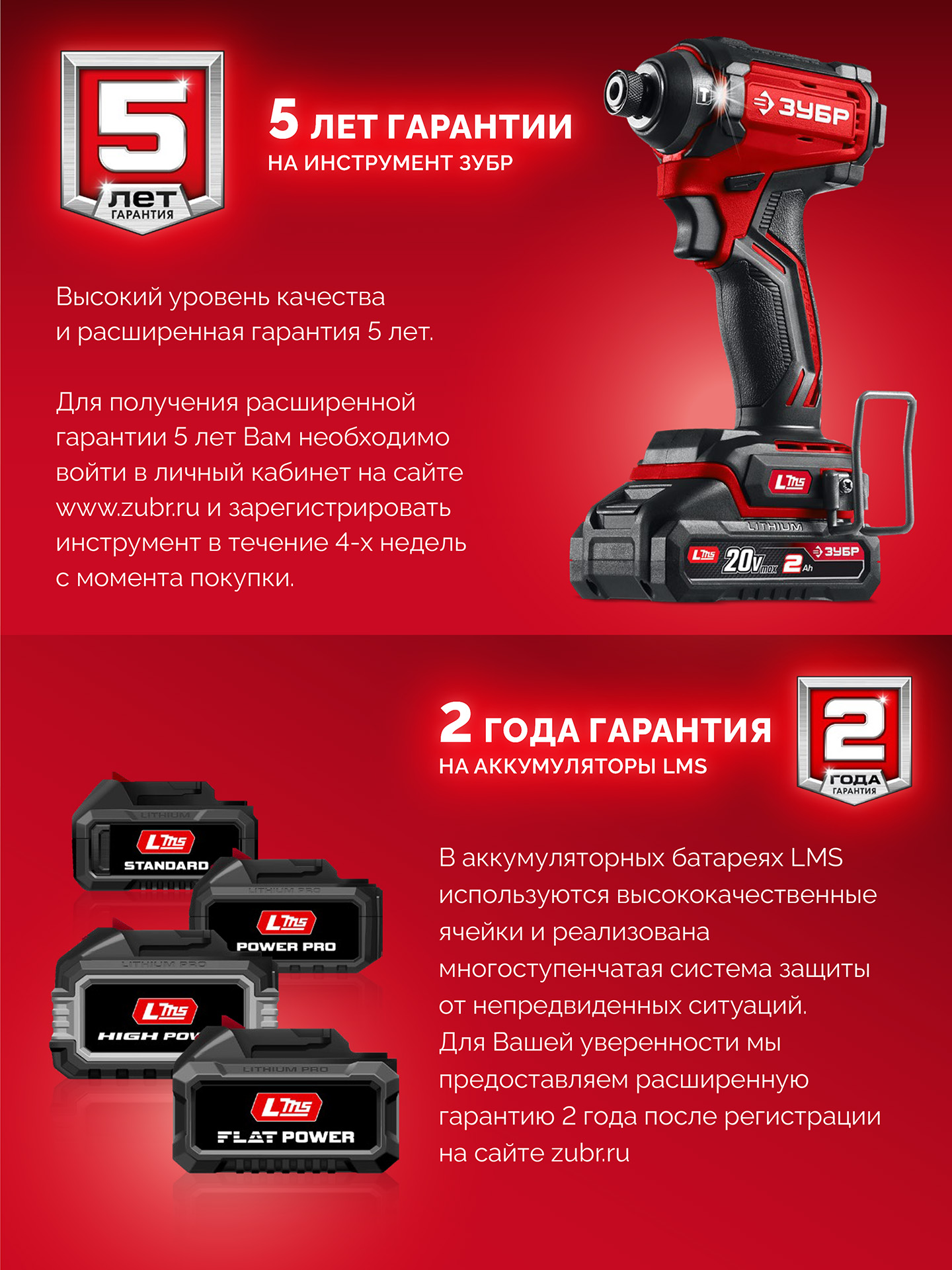 ЗУБР 20 В, 65 Н·м, без АКБ (LMS), бесщеточная ударная дрель-шуруповерт (ДБУ-65)