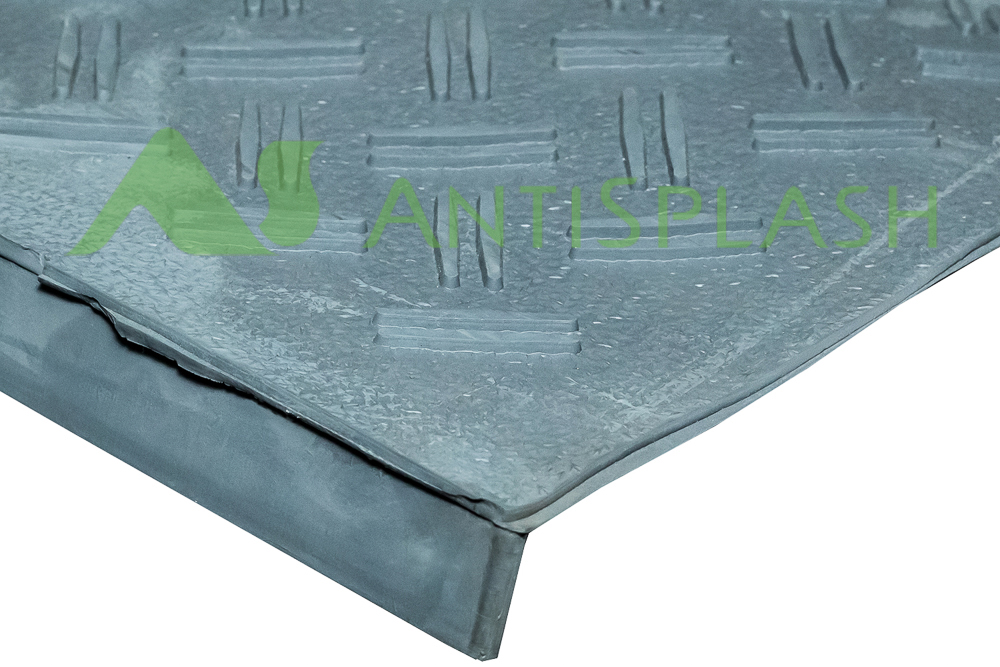 Проступь «Елочка темно-серая», 750x250