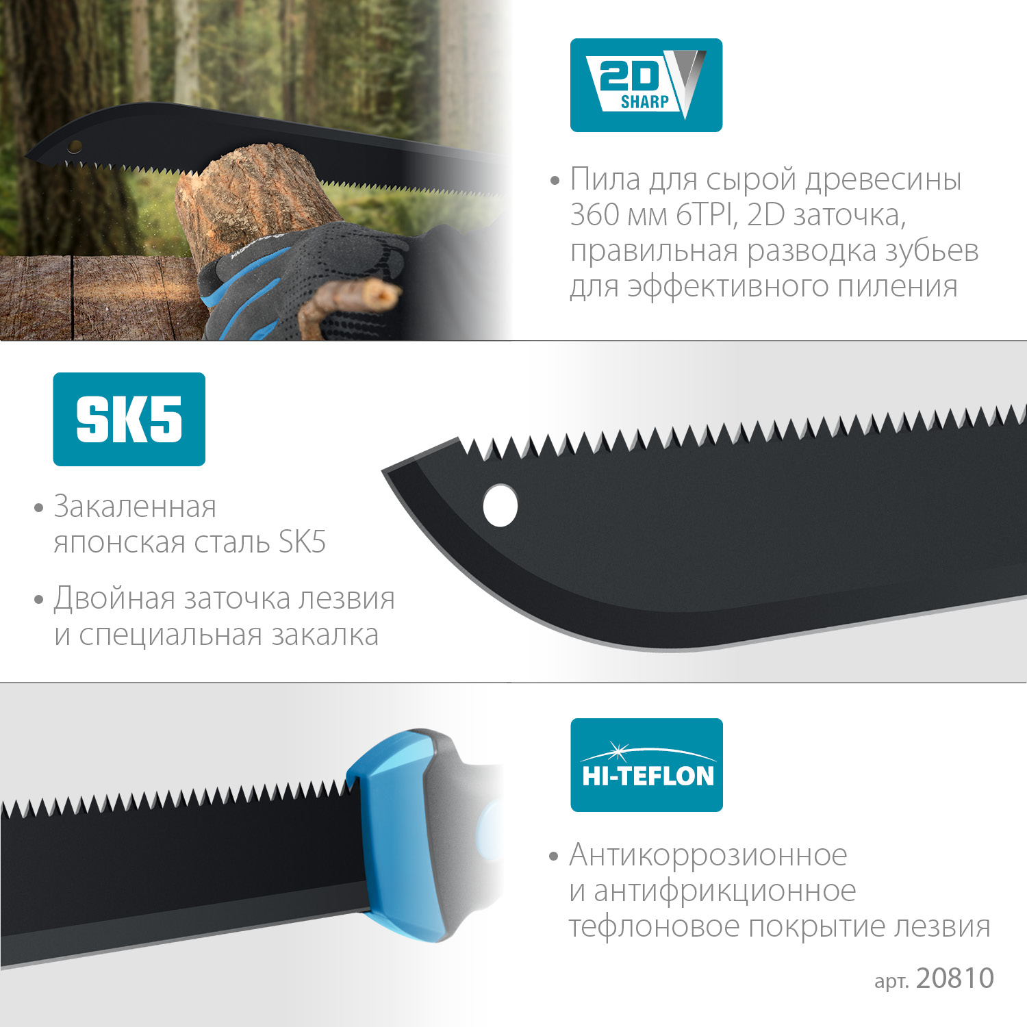 Мачете GRINDA PRO-Line FM 450, 450/650 мм