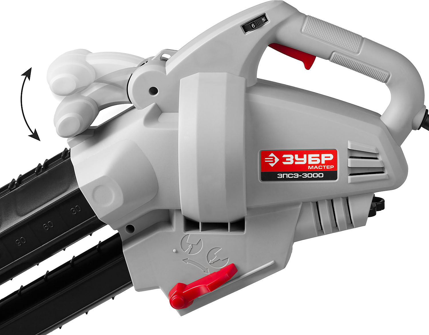 ЗУБР 3000 Вт, электрический садовый пылесос-воздуходувка (ЗПСЭ-3000)