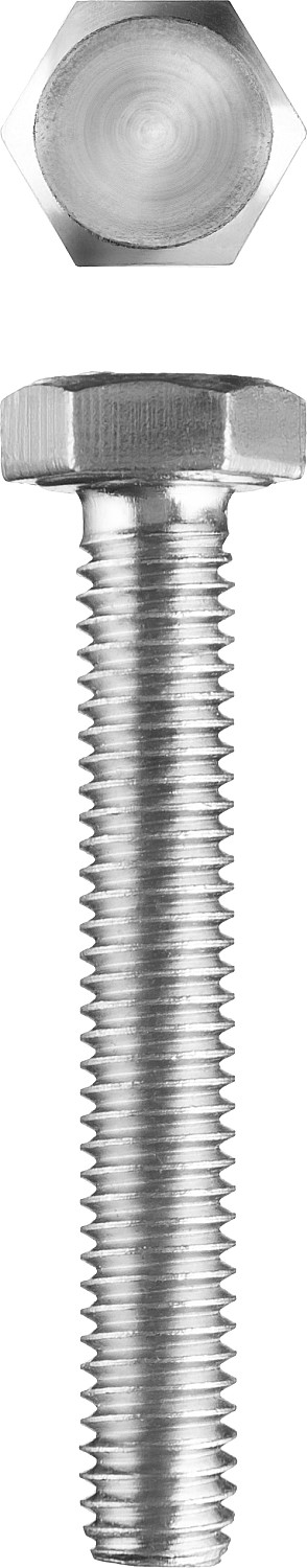 ЗУБР ГОСТ 7798-70, кл. пр. 5.8, M8 х 80 мм, цинк, 2 шт, болт (303086-08-080)