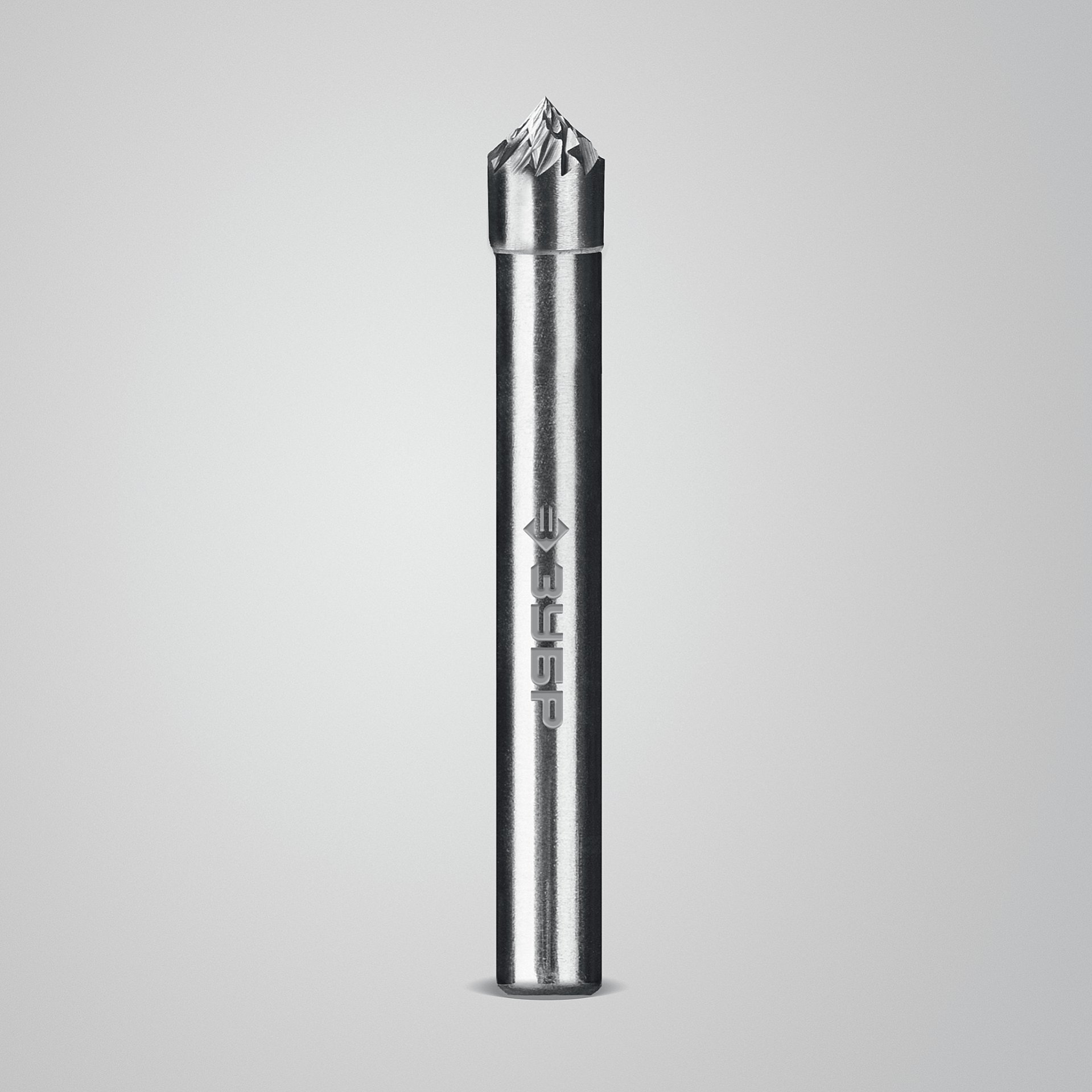 ЗУБР 6х3 мм, тип K (зенкер с вершиной 90°), хв-к 6 мм, твердосплавная борфреза, ПРОФЕССИОНАЛ (28809-6-3)