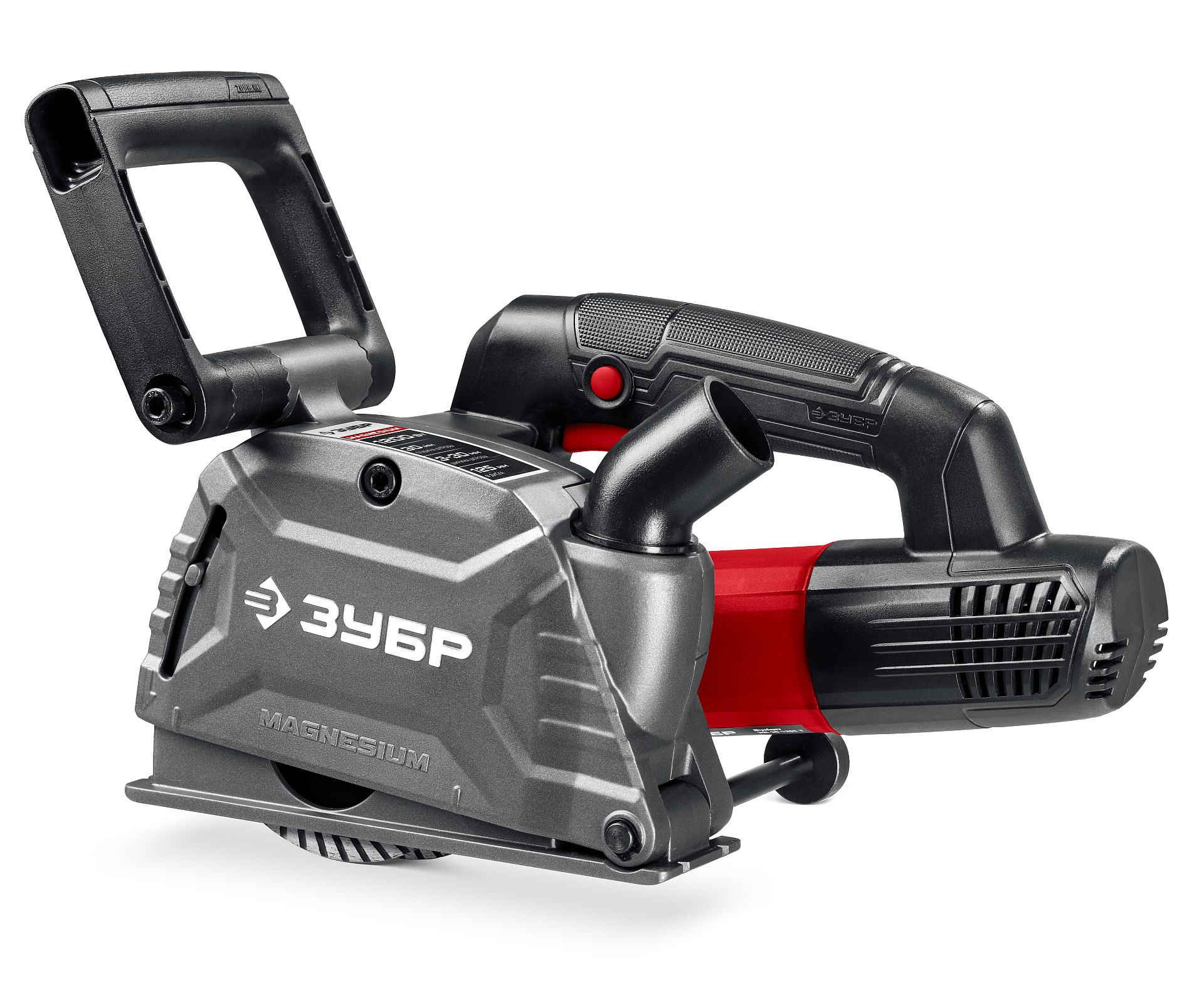 ЗУБР d 125 мм, 1200 Вт, 30 мм, штроборез (бороздодел) (ЗШ-30-1205 Т)