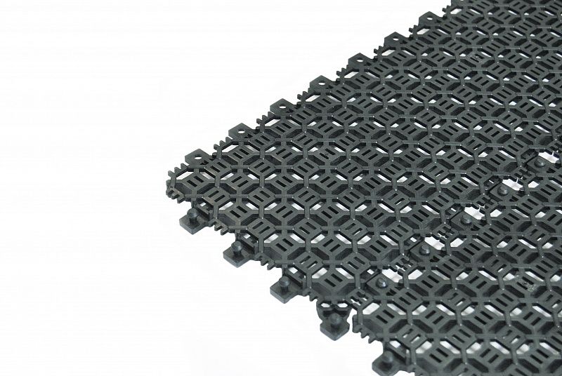 Ячеистое модульное покрытие "Пласт-Анти" 10мм серый