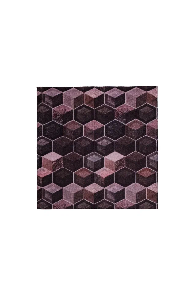 Велюровая дорожка 1,2x15 «Соты микс»