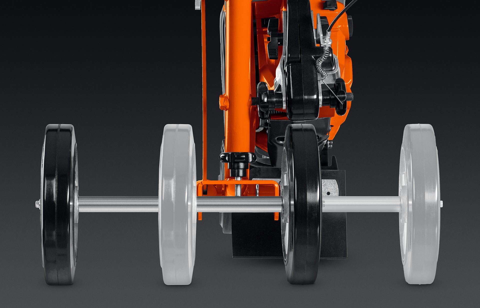 KRAFTOOL тележка (без бака) для бензорезов (K-001)