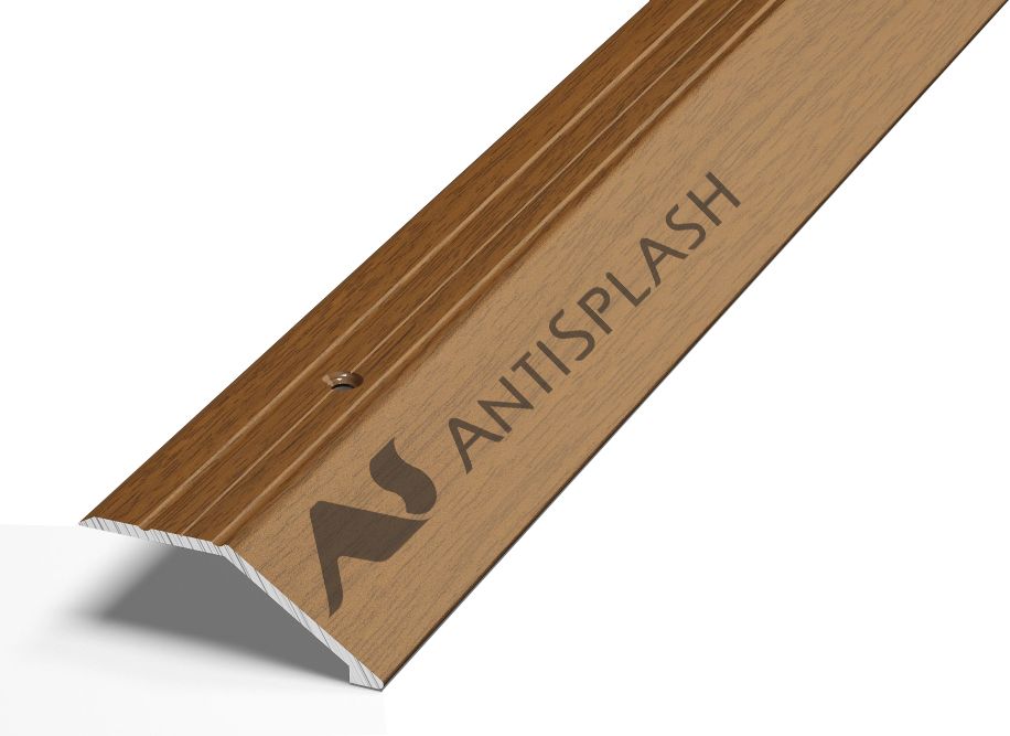 Профиль алюминиевый  ПР-04 45x2700 мм, орех