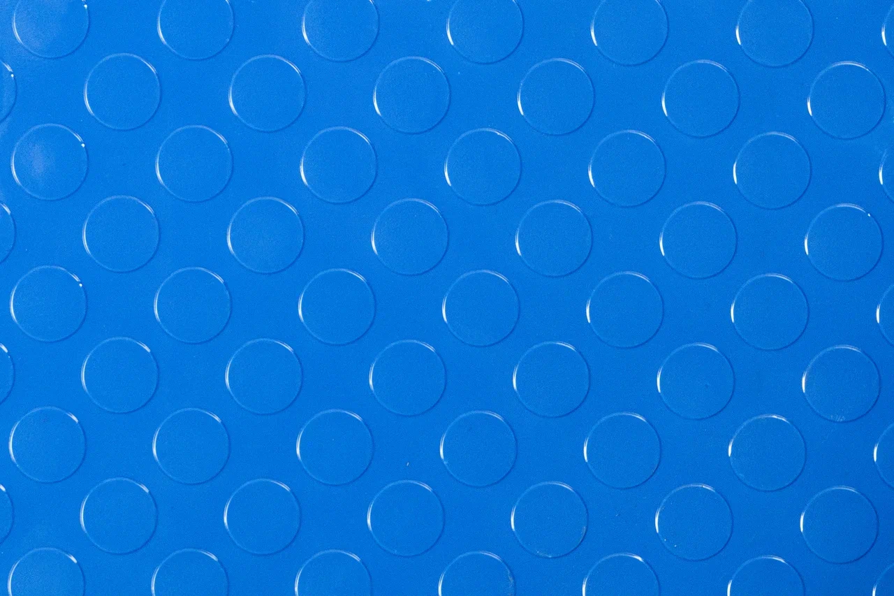 ПВХ «Монетка» 1,2x15 м синий