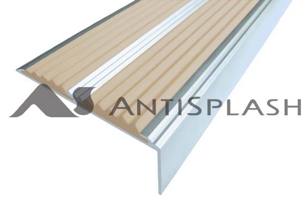 Алюминиевый угол-порог АУ-68, 1000 мм, бежевый