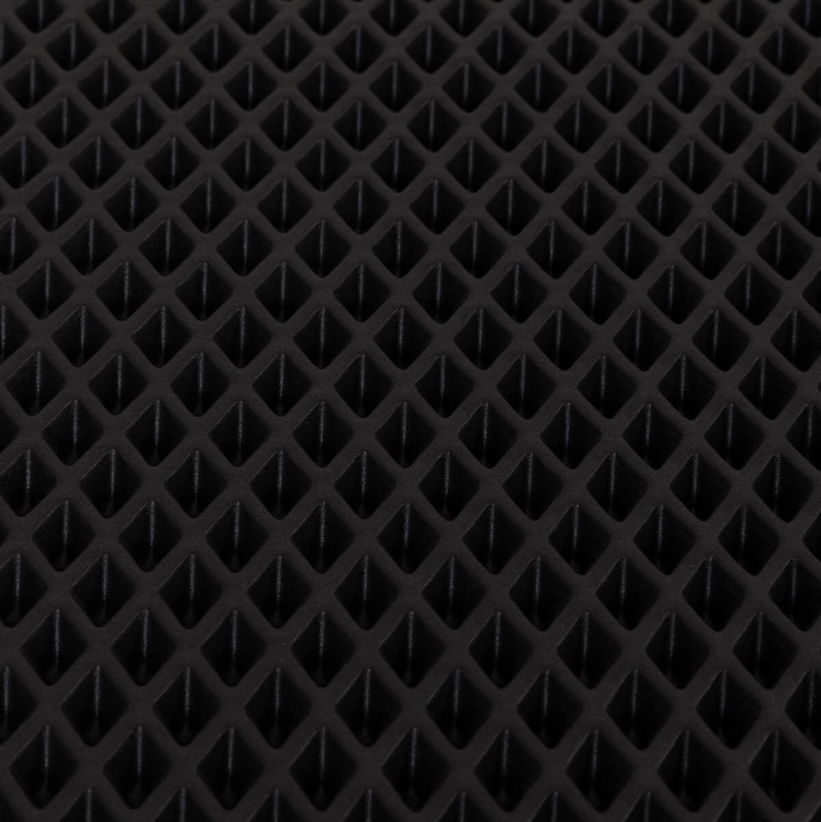 Универсальный коврик EVA РОМБЫ 40х60 черный