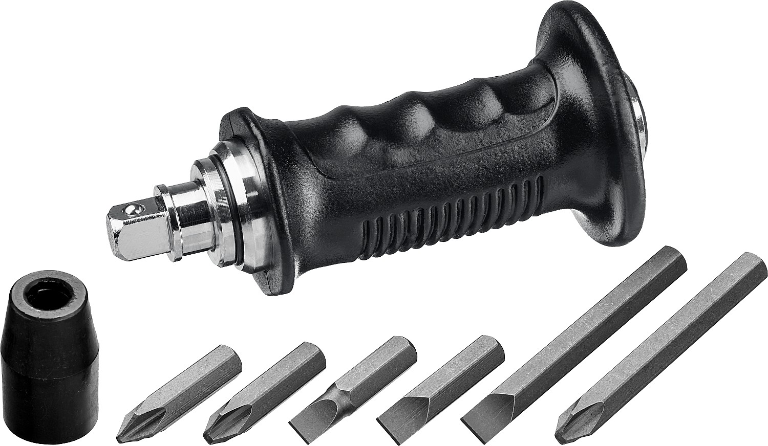 STAYER Hercules, 8 предм., ударно-поворотная отвертка, Professional (25663-H4)