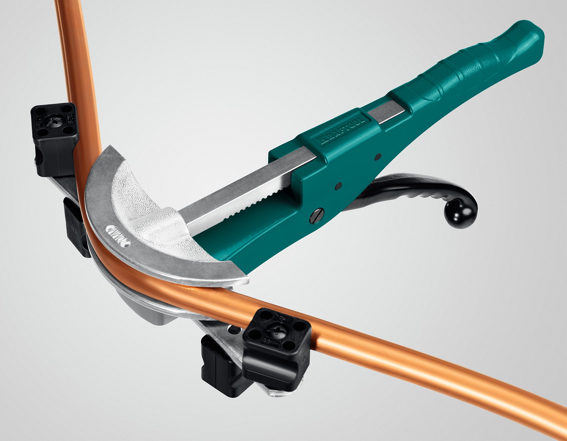 KRAFTOOL 19в1, 3/8 - 7/8”, 10 - 22мм, рычажный трубогиб арбалетного типа (23502-H9)