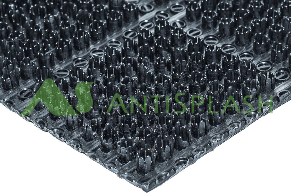 Щетинистое покрытие Holiaf (Голиаф) Кубики 0,9х20 м, черный