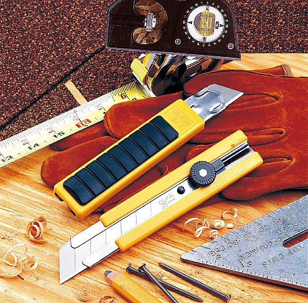 OLFA 25 мм, нож с выдвижным лезвием (OL-H-1)