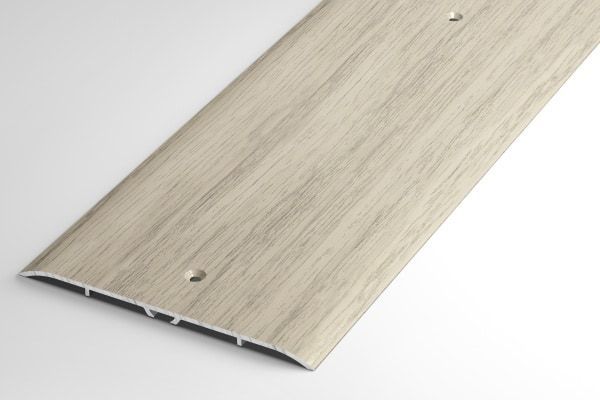 Порог алюминиевый  ПС-05 100x5x900 мм, клен беленый