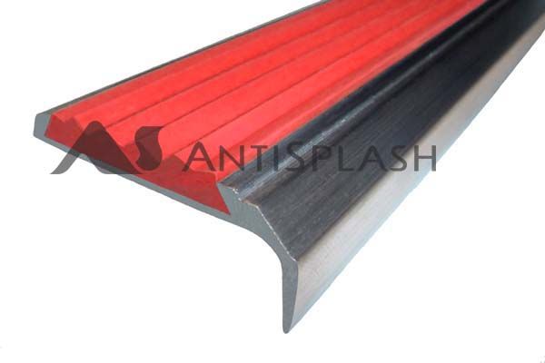 Алюминиевый угол-порог АУ-42, 42x23x2000 мм, красный