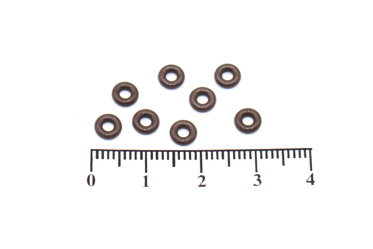 Кольцо 002.0-1.5 фторкаучук FKM75