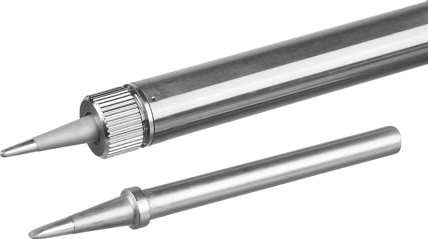 STAYER PROTerm, 60Вт, 2к рукоятка, конус, подставка+припой+сменн жало+оловоотсос+сменн насадка, набор для паяльных работ, Professional (55313-60-H6)