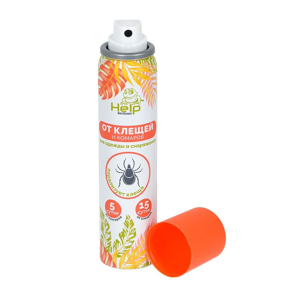 Аэрозоль против КЛЕЩЕЙ и КОМАРОВ, 75 мл