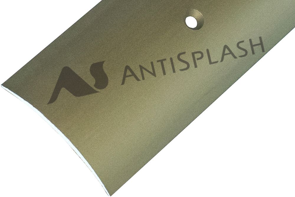 Порог алюминиевый  А-39 39х5,4x1800 мм, Бронза РЕ