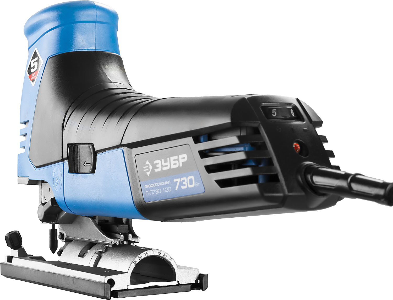 ЗУБР 730 Вт, 120 мм, электрический лобзик, кейс, Профессионал (Л-П730-120)