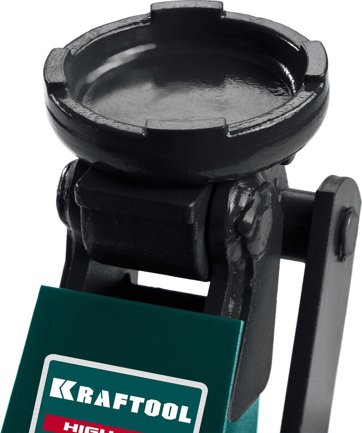 KRAFTOOL HIGH-LIFT, 20 т, 220 - 680 мм, для тяжелой техники, подкатной домкрат (43455-20)