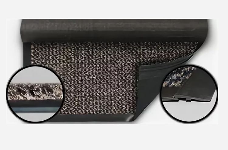 Окантовка для ковриков 5-8мм c с приклейкой