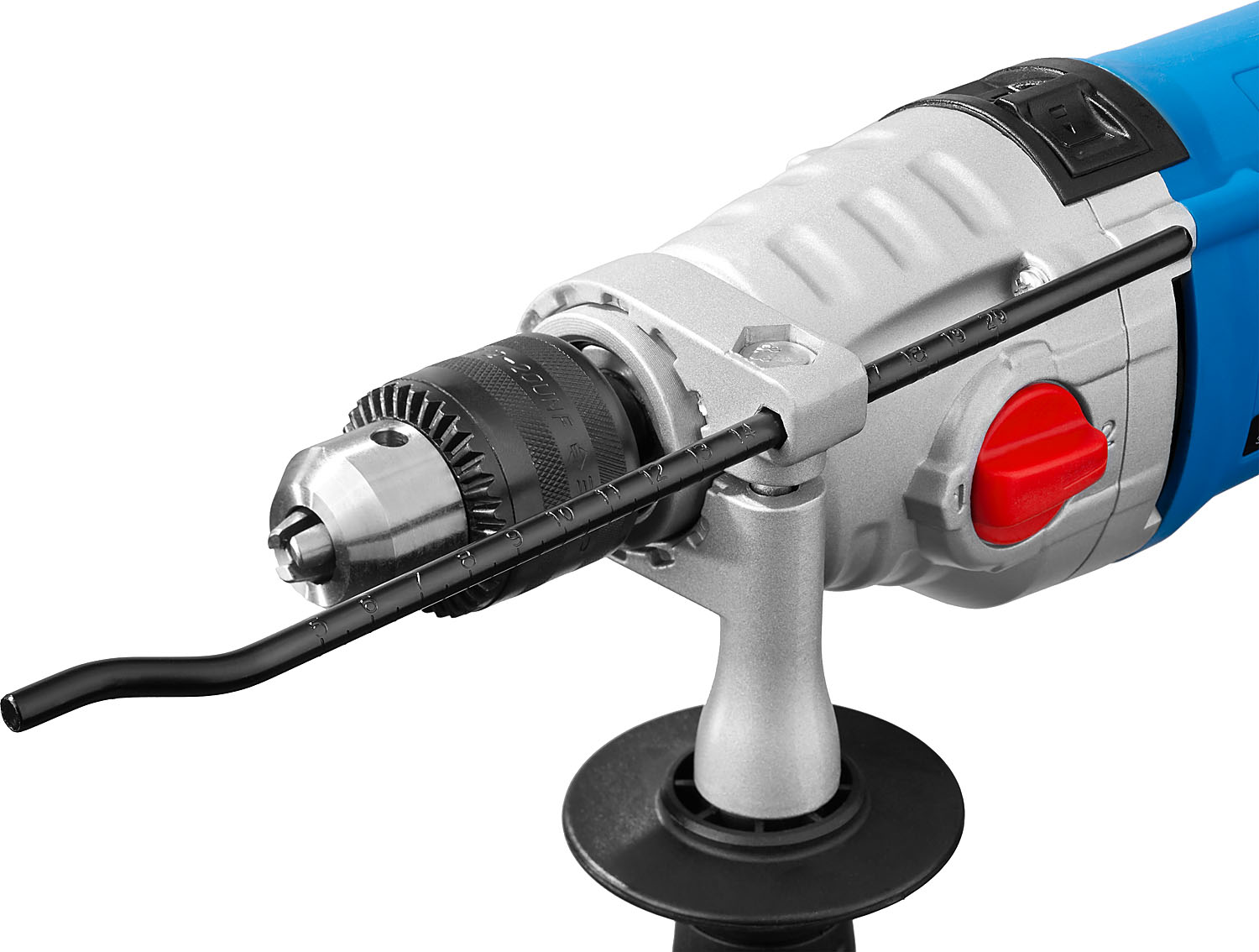 ЗУБР 1100 Вт, 13 мм, 2 скорости, ударная дрель, мет. корпус, кейс, Профессионал (ЗДУ-1100-2 ЭРММ2)