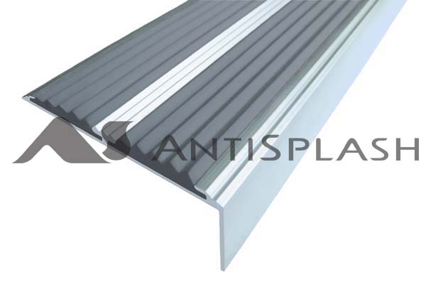 Алюминиевый угол-порог АУ-68, 1350 мм, серый