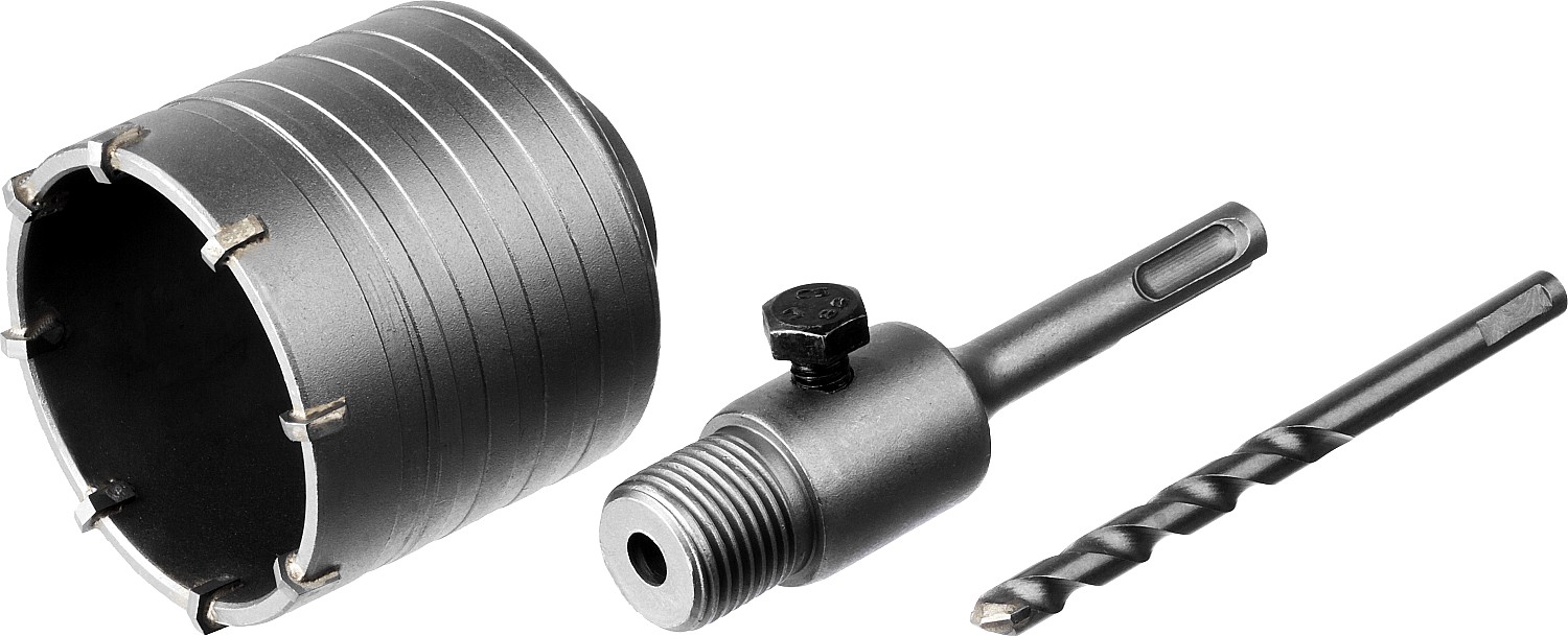 СИБИН 65 мм, SDS - Plus, 8Т, коронка по бетону с оснасткой (29216-65)