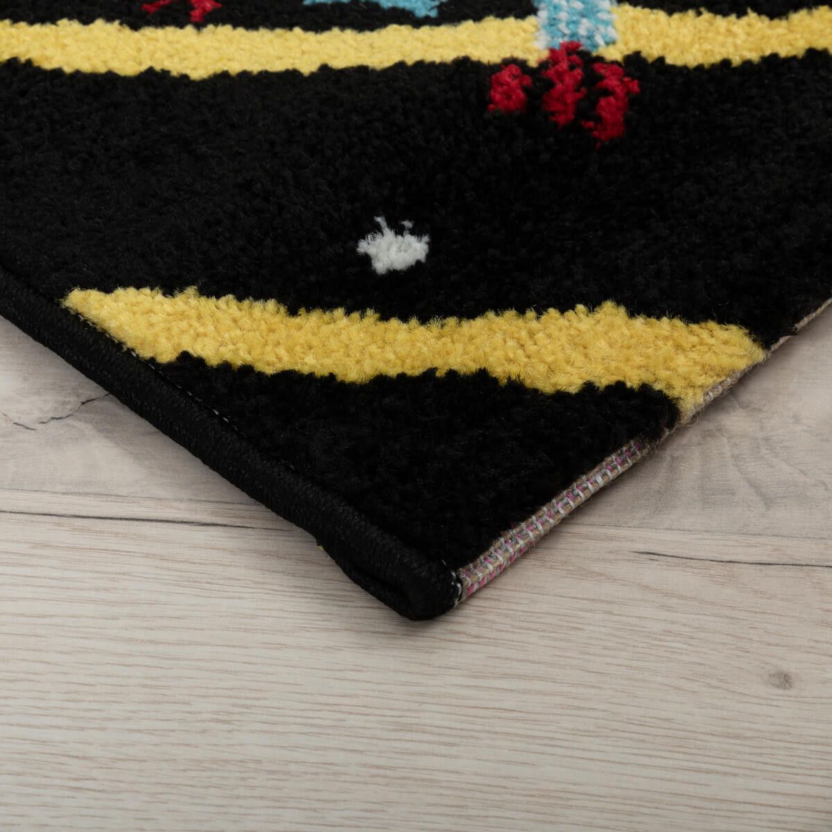 Ковер COLOR 1.2*1.7 дизайн H551A BLACK/YELLOW