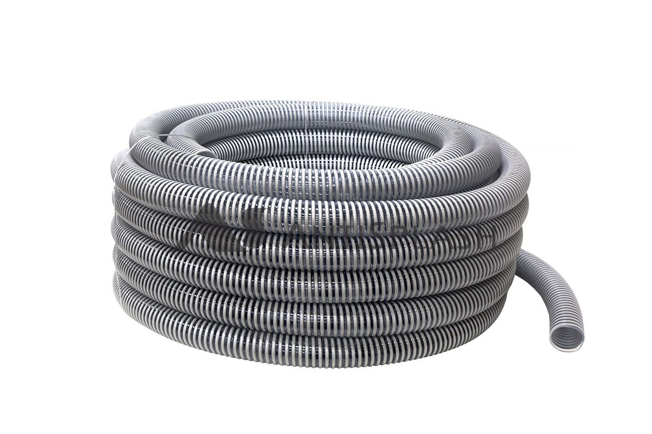 Шланг спиральный НВС Ф  45 мм из ПВХ серия 700N белый (бухта 30 м)