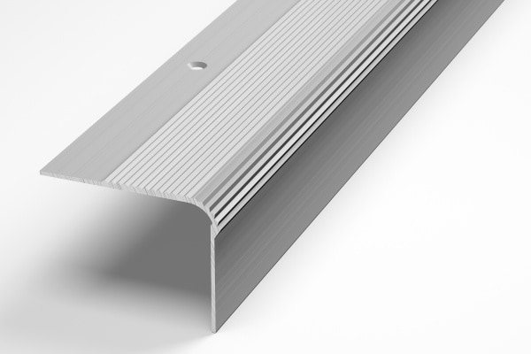 Порог алюминиевый  ПУ-02 54x41,8x1350 мм, анод люкс серебро