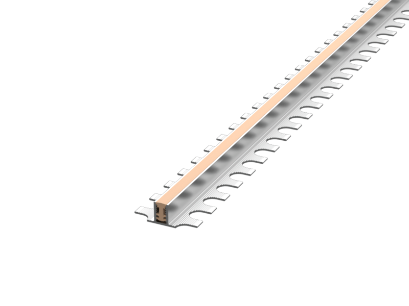 Профиль «Евроступень» T 7x10x2500 мм бежевый