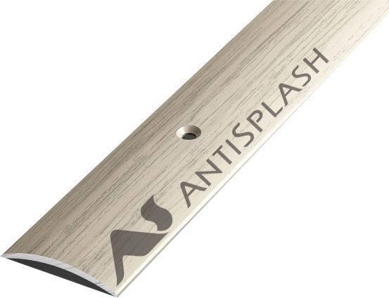 Порог алюминиевый  ПС-04 44,5x4,5x1800 мм, клен беленый