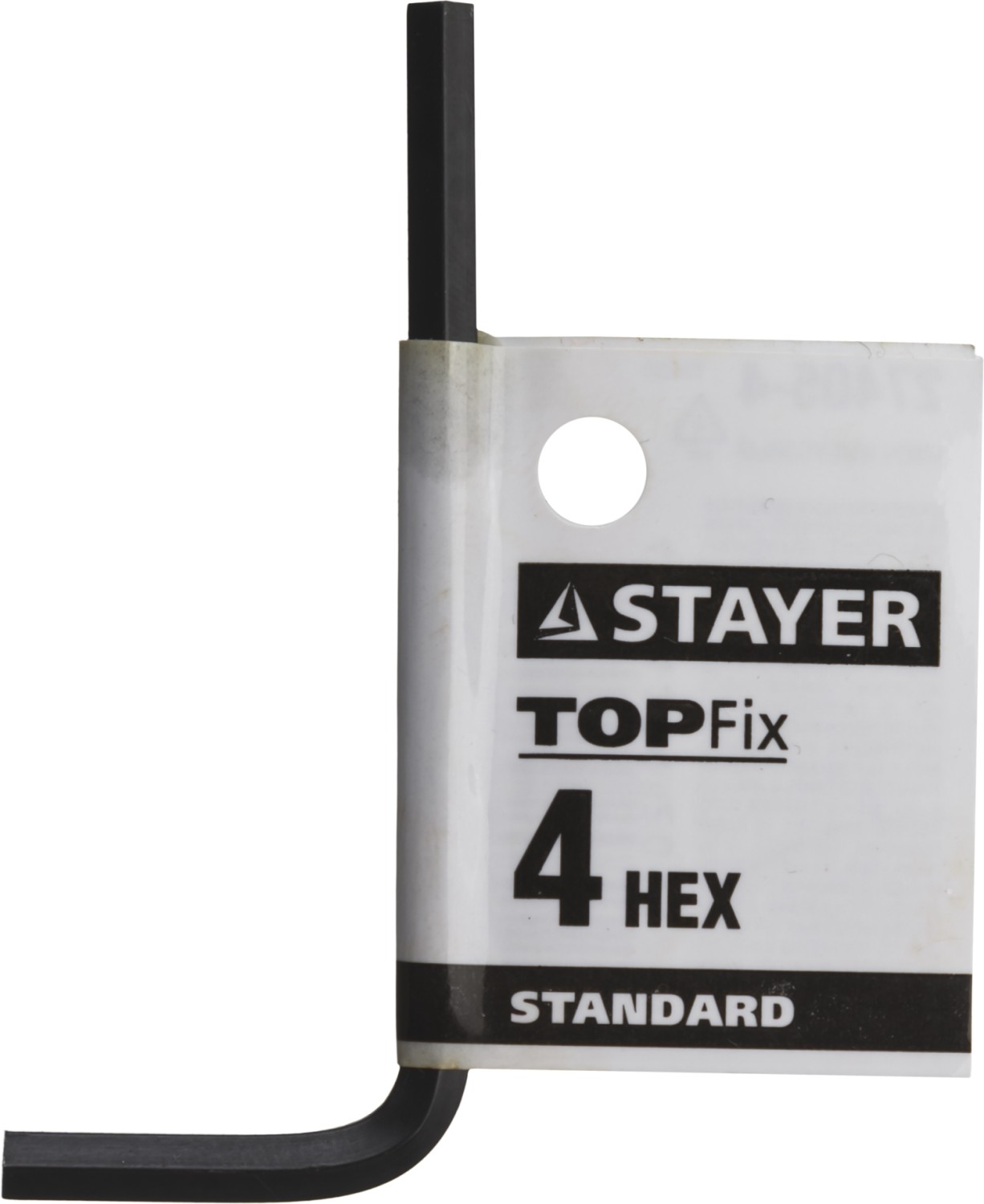 STAYER 4 мм, шестигранный ключ (27405-4)