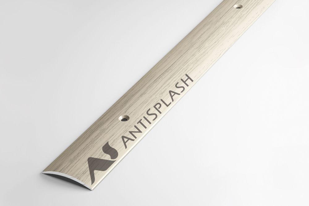 Порог алюминиевый  ПС-04-01 29x4,5x1800 мм, клен беленый