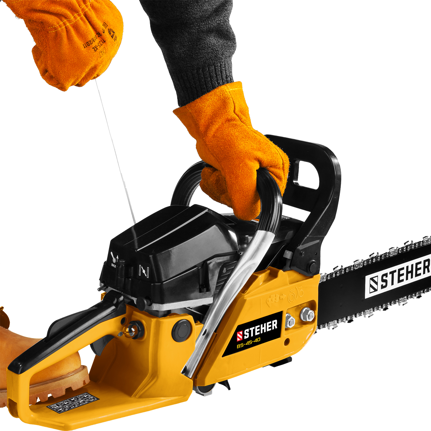 STEHER 45 см3, 40 см, бензопила (BS-45-40)
