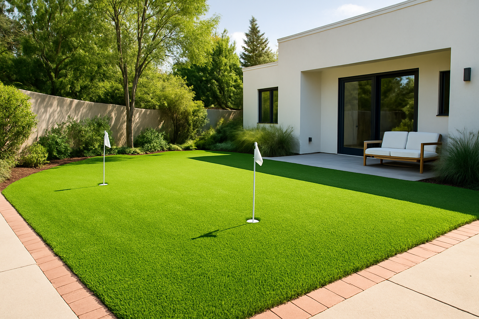 Искусственная трава «Лайм» 4м