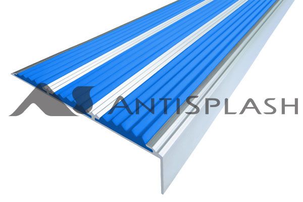 Алюминиевый угол-порог АУ-98, 1000 мм, синий